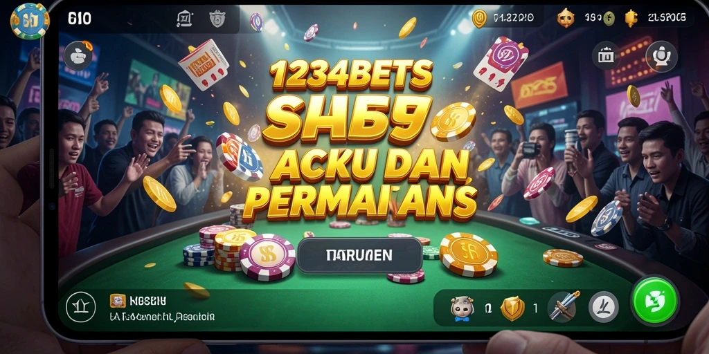Gameplay mendebarkan dalam aksi taruhan 1234BETS.