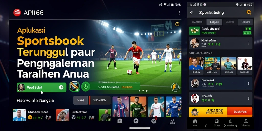 Screenshot menunjukkan tampilan menarik dari API66 saat taruhan berlangsung.