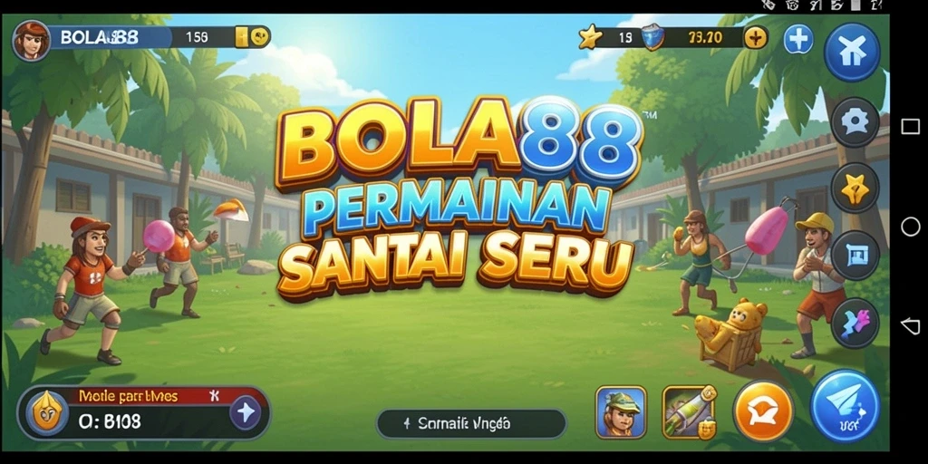 Screenshot utama BOLA88 menunjukkan pengalaman bermain yang menyenangkan.
