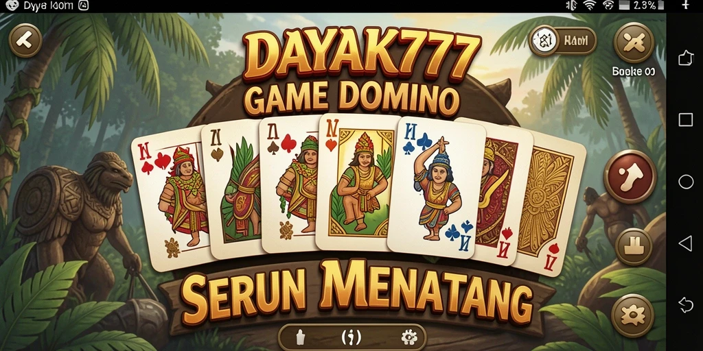 Tangkapan layar dari gameplay seru di DAYAK777.