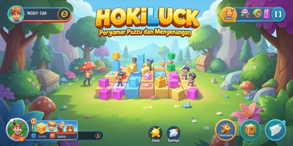 Tampilan gameplay HOKILUCK yang menarik dan menantang.