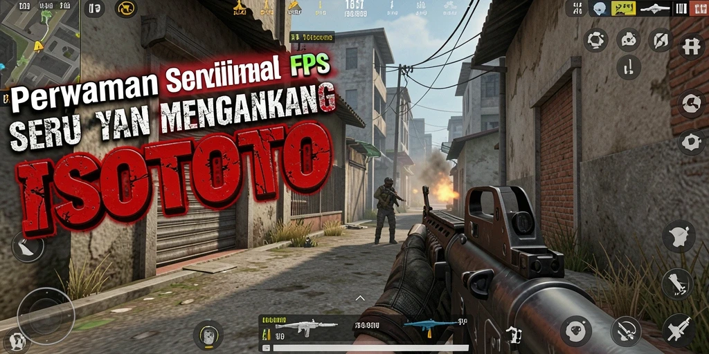 Tampilan menegangkan dalam pertempuran ISOTOTO dengan grafis yang mengesankan.