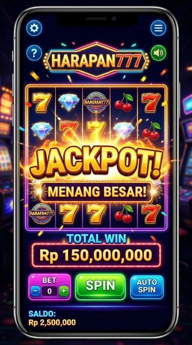Pengguna menikmati pengalaman unduh yang cepat di harapan777.